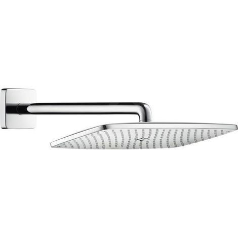 Hansgrohe Raindance E - Douche de tête 360, bras de douche 39 cm, EcoSmart 9 l/min, chrome 26605000 (1/5)