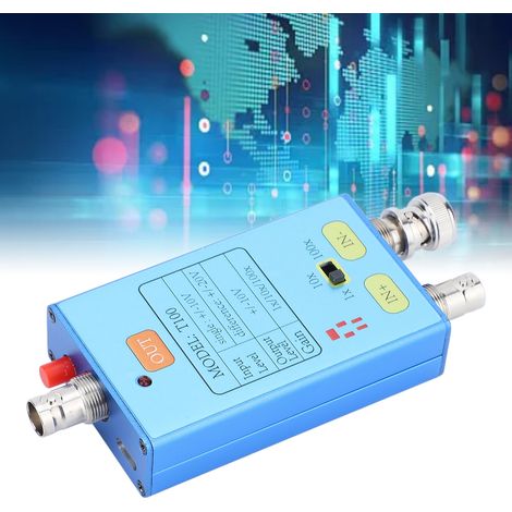 Elektronischer Signalverstärker für 10M-Tastkopfoszilloskop (1/5)