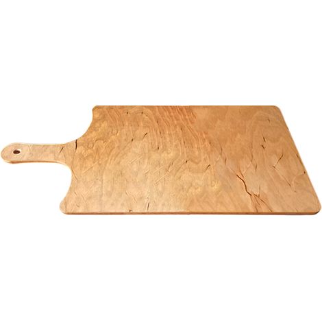 Tagliere da portata pizza pinsa affettati antipasto grigliate fritture di pesce aperitivi in legno con manico idoneo al contatto con gli alimenti - MISURA: Tagliere cm 65x32