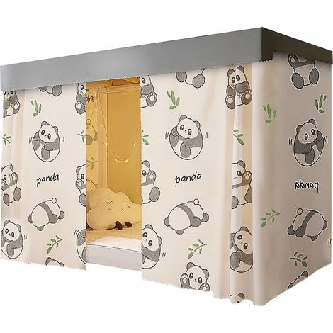 Rideau de lit mezzanine, rideau occultant anti-poussière pour chambre d'enfant, compatible avec Jarx (1/5)