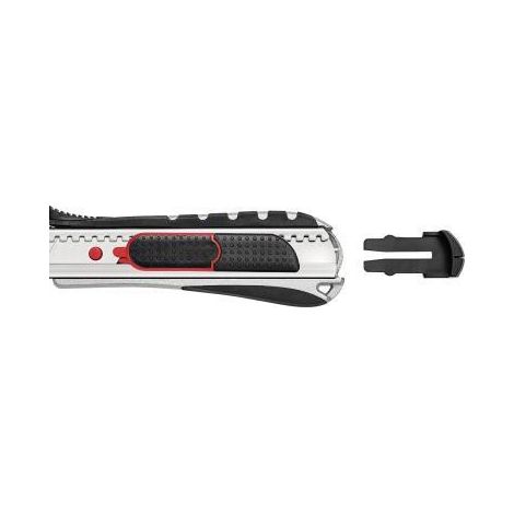 WEDO Cutter Safety 2in1 787018 18mm schwarz/rot (1/4)
