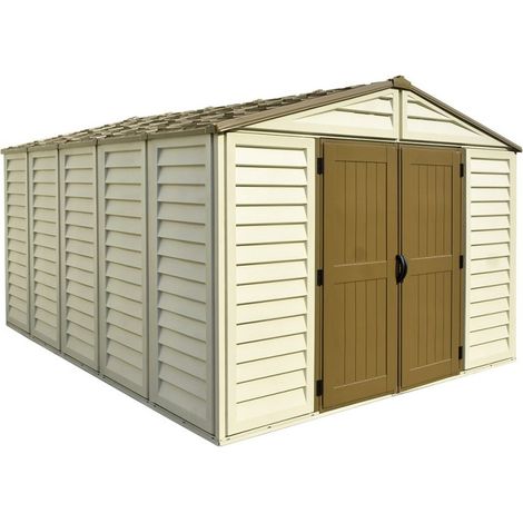 Gartenhaus,Kunststoff WoodBridge Plus 10,5'x10,5' Duramax Premier,325x326x233 cm,von Ezooza (1/5)