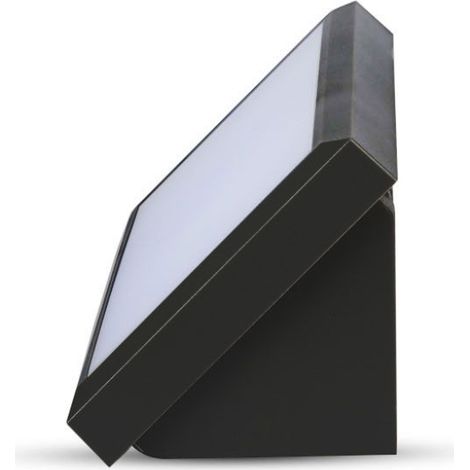 V-TAC 20W LED Eckwandleuchte Schwarz Kaltweiß IP65