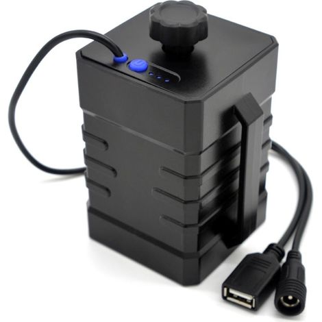 Boîtier Batterie 16V Entrée 5V Sortie - Pack 4 x 26650, Alimentation Double Interface Étanche Grande Capacité (1/5)