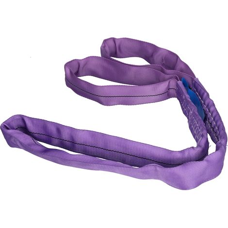 Hebeband aus weichem Gurtband, 1 t, PES-Gurtzubehör für Transport und Bauwesen, 3 Meter (1/5)