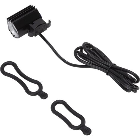 Lampe frontale LED pour VTT, rechargeable par USB, idéale pour le cyclisme nocturne en extérieur et la compétition. (1/5)