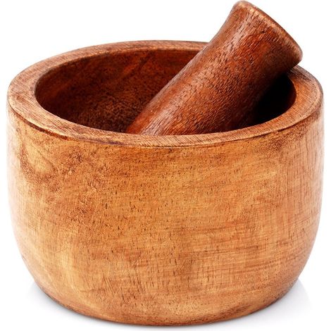 Mortero de madera para especias (1/5)