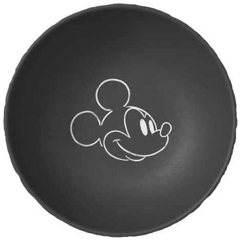 bol à dessert, noir, résistant au lave-vaisselle/micro-ondes, look ardoise caractéristique avec décor à la craie (1/5)
