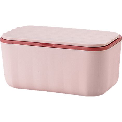 Caja Para Pañuelos - Caja Sellada Para Almacenamiento De Mascarillas Y Toallitas Húmedas - Diseño Rectangular - 1 Unidad (1/5)