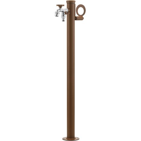 Fontana da Giardino con Doppio Rubinetto Belfer 42/SRR Ruggine (1/5)