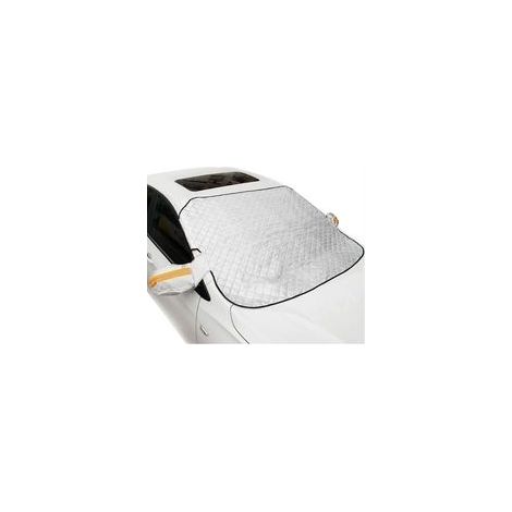 Housse de protection pour pare-brise de voiture - Avec bords 9 magnétiques - couches plus épaisses - Extra large - Protection d'hiver pour les voitures