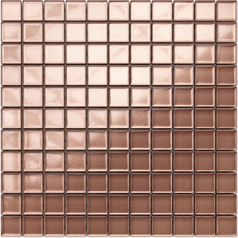 Ilcom mosaico in vetro su rete per bagno e cucina 30cm x 30cm - Sun tanning (1/4)