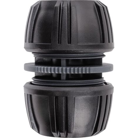 Primaster Schlauchverbinder für Gartenschlauch schwarz Ø 19 mm