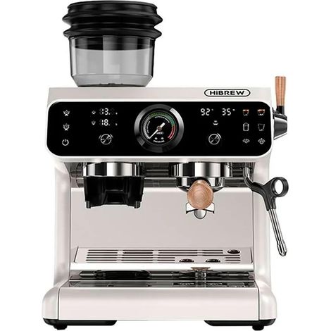 Machine à café hibrew H7B argentée 2800 watts 20 bars