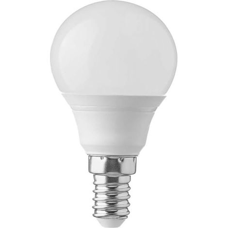 LAMPADINA LED E14 4.5W BULB P45 MINIGLOBO SMD CHIP SAMSUNG VT-236 Bianco Caldo (1/5)