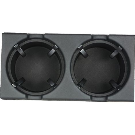 Porte-gobelet et vide-poches pour la console centrale avant de la BMW Série 3 E46 (1998–2004), noir (1/5)