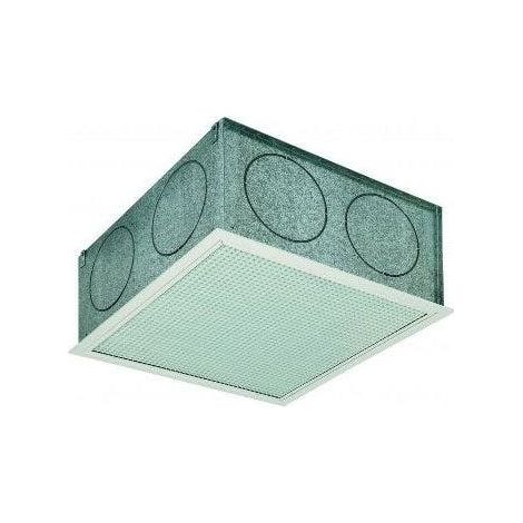 Atlantic – Ensemble de reprise d'air 200mm avec 2 piquages circulaires – Grille démontable avec filtre – Compatible modèles ARYG 7-9 LLT.UI, ARYG 12 à 18 LLT
