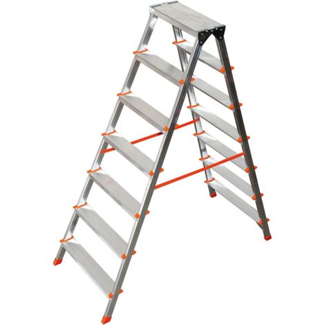 SCALA ALLUMINIO DOPPIA """FILO""" 3GR FACAL