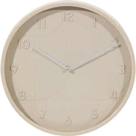 Horloge Murale 3D "Samy" 30cm Sable