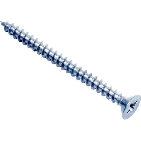 ForgeFix MPS560ZP Multi-Purpose Pozi Compatible Screw CSK ST ZP 5 x 60mm Box 100 FORMPS560ZP
