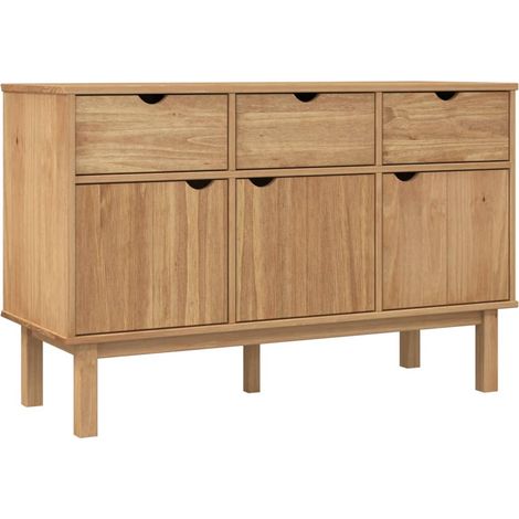 GBLY Sideboard OTTA 114x43x73,5 cm Massivholz Kiefer (1/5)