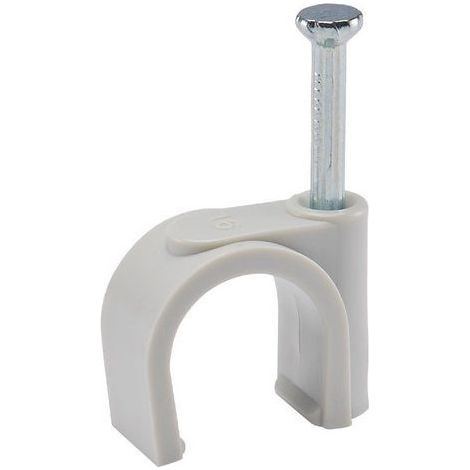 Pontet à FRAPPER Diamètre 6 nylon blanc - 1 pièce (1/2)