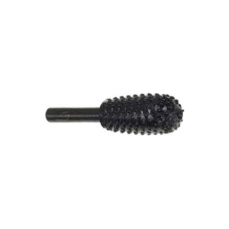 FRESA-RASPA CONICA BOMBATA ROTATIVA PER LEGNO- - codolo ø mm.6 PG 436.00 - 5 blister PG