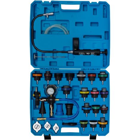 BGS  Kit  de  prueba  del  sistema  de  enfriamiento  incl.  sistema  de  llenado,  28  piezas  -  8098 (1/4)