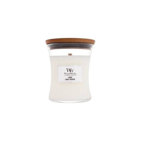 Woodwick - linen vase linen - scented candle 6095g