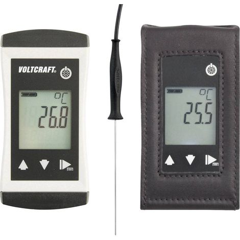 VOLTCRAFT PTM-130 + TG-400 Termometro -70 - 250 °C Sensore tipo Pt1000 IP65 (1/5)