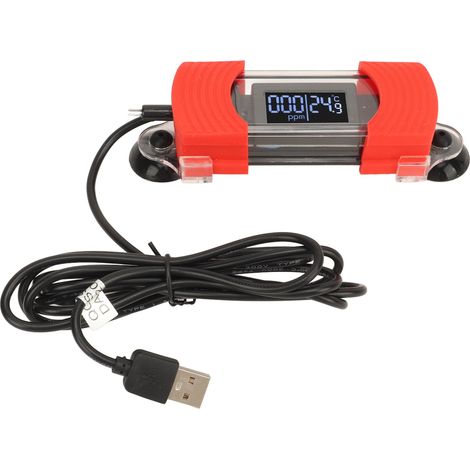Digitales Aquariumthermometer mit TDS-Wasserqualitätserkennung, Echtzeit-Messung für wasserdichte Aquarien