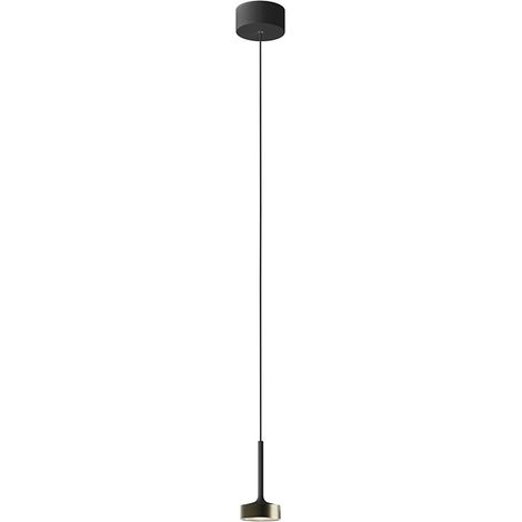 Hole Suspension Led 7W 38° Ip20 3000K Cri90 Bronze - Groupe Rossini, Lampe À Suspension Design En Aluminium Moulé Sous Pression Pour Intérieur (1/5)