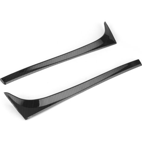 Aileron latéral de spoiler arrière pour VW Golf MK7 GTD R 2014-2018, garniture en fibre de carbone, kit de 2 pièces, modification extérieure auto. (1/5)
