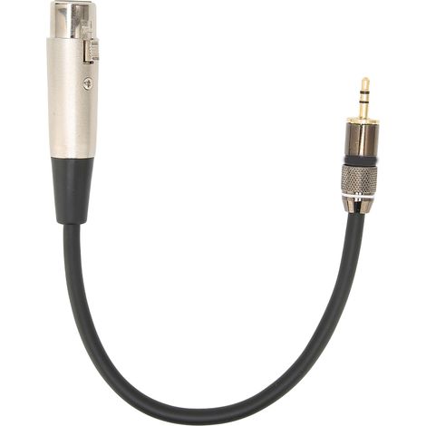 3,5-mm-Klinkenstecker auf XLR-Buchse Mikrofonkabel, 1 m, für Audioverbindungen