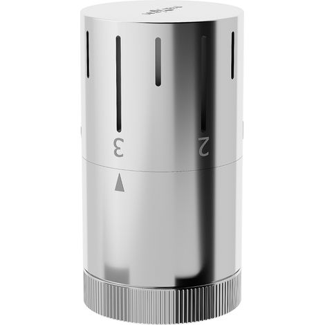 Mexen thermostatischer Ventilkopf für Heizkörper, Chrom - W908-005-01 (1/2)