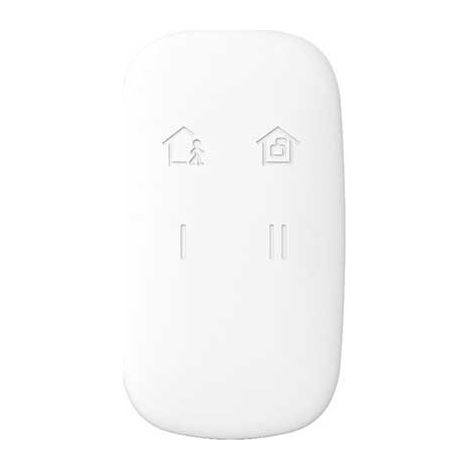 Hikvision AXPRO DS-PKF1-WE Telecomando Allarme Wireless 868MHz Keyfob (1/4)