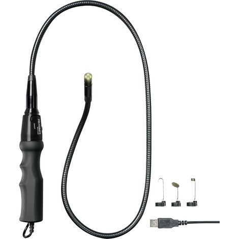 USB-Endoskop VOLTCRAFT BS-17+ Sonden-Ø: 8 mm Sonden-Länge: 93 cm Bild-Funktion, Video-Funktion, LED-