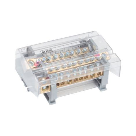 répartiteur monobloc tétra 100A 2x10/25 5x1,5/6 / MAB4100A18