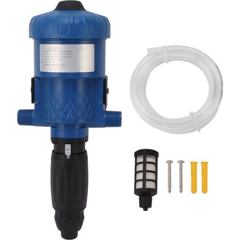 G3/4 mâle fileté injecteur d'engrais hydraulique réglable automatique pompe doseuse pour irrigation goutte-à-goutte jardin industrie élevage 1‑5% 1:100‑1:20 (1/5)