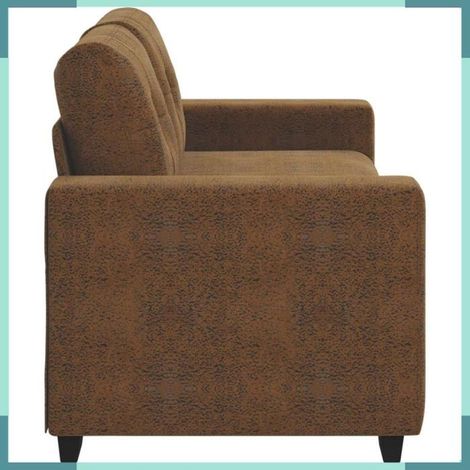 4105132 Canapé Marron 181 x 80 x 82 cm tissu (1/5)