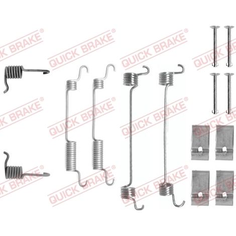 Kit d'accessoires, mâchoire de frein Quick Brake 105-0735 HONDA