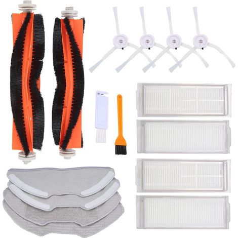 Para Mi Robot Aspirador-Mopa 2 Lite / Pro / MJSTL / MJST1SHW robot recambios cepillo lateral principal filtro HEPA
