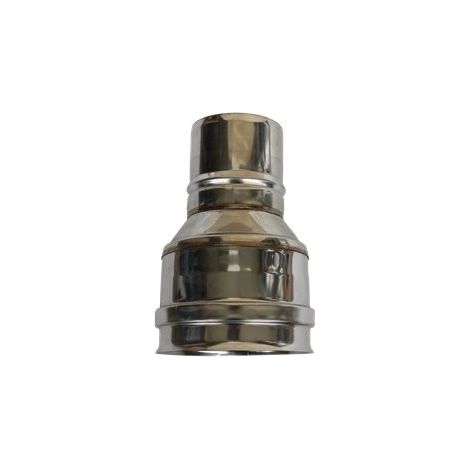 Réduction simple paroi inox - Ø 60 F - 80 M