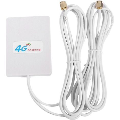Antenne 4G 3G WiFi 28DBi Amplificateur Signal LTE Routeur Mobile Réseau Large Bande SMA (1/4)