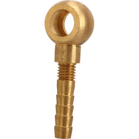 Raccord banjo M14x1,5 mm vers 3/8 po pour liquide de refroidissement turbo, boulon de connexion de liquide de refroidissement du turbocompresseur de 10 mm pour système de freinage et alimentation en a (1/5)