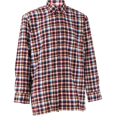 Chemise Dolty bordeaux (1/5)