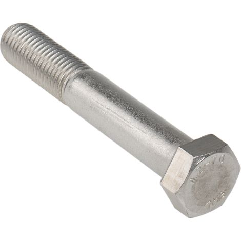 Vis à tête hexagonale, Acier Inoxydable A2 304 Brut, M16 x 100mm ( Prix pour Sachet de 10 ) (1/3)