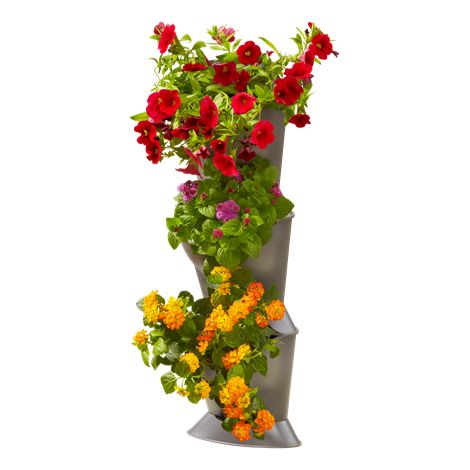 Gardena Set base 13153-20 Vertikaler Pflanzkübel