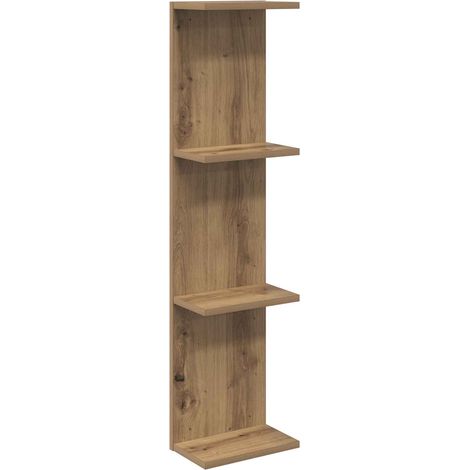 Estante de pared Roble artisan 22 x 15 x 100 cm vidaXL (1/5)