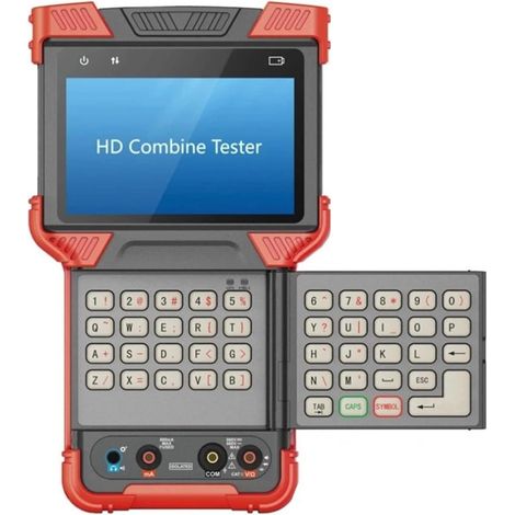 Testeur de caméra de sécurité CCTV Testeur de caméra CCTV 4 Pouces avec PoE, HD-CVI/HD-TVI/HD-AHD, Sortie 12V/2A, Prise en Charge H.264, H.265, 4K, testeur de caméra de sécurité CCTV (1/5)